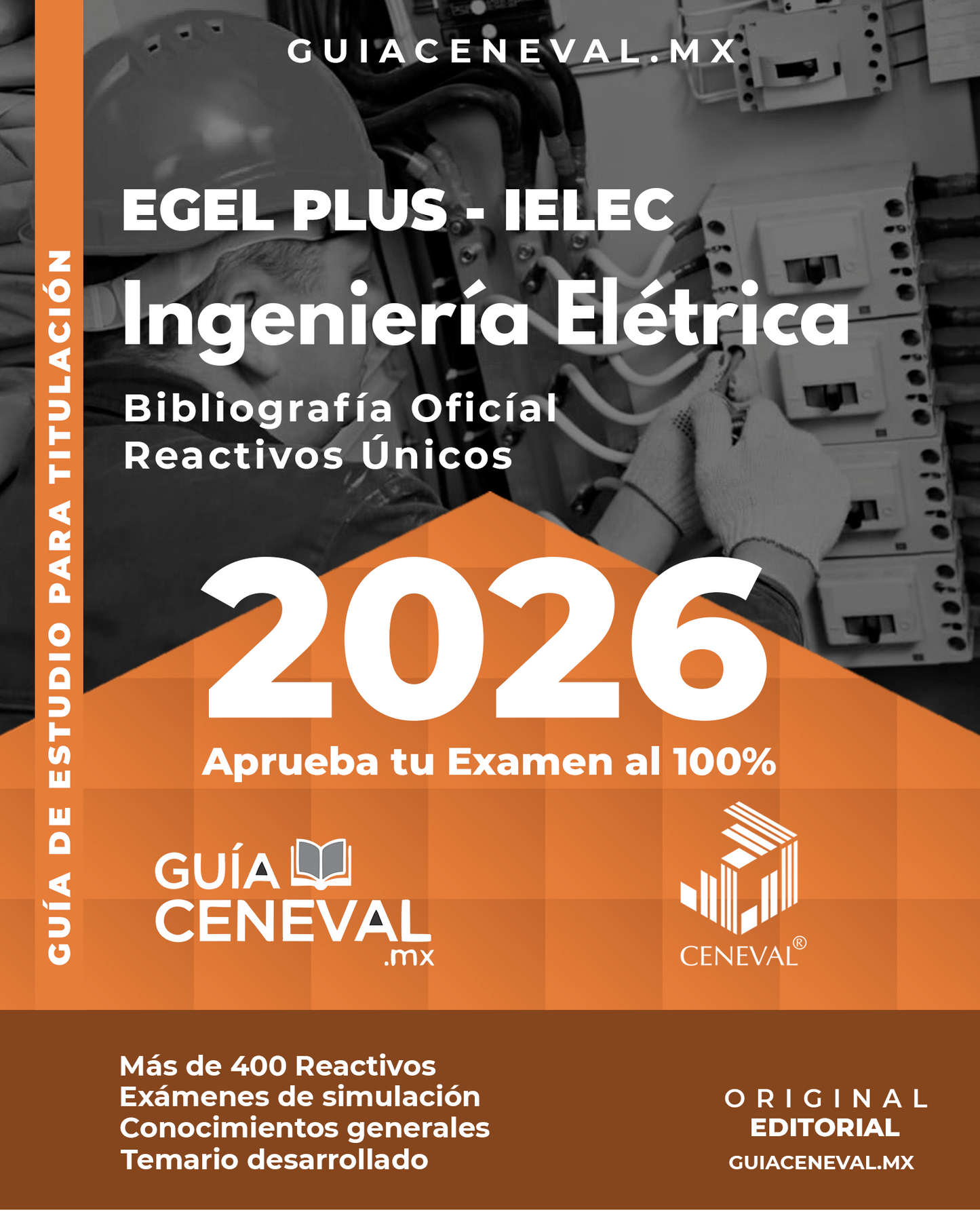Guía Ceneval EGEL Plus Ingeniería Eléctrica 2026 - Temario de sistemas de potencia y distribución