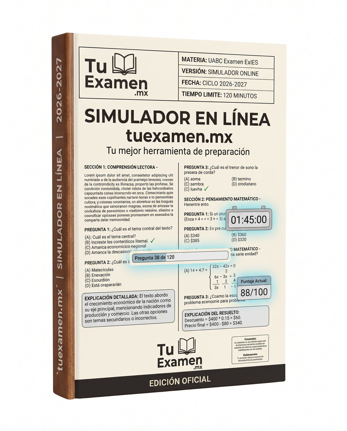 Simulador UABC - Examen ExIES