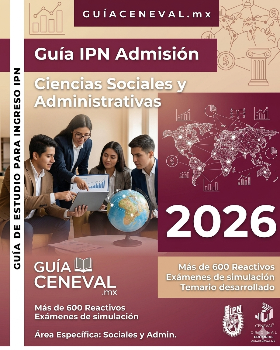 Guía IPN Área 3 Admisión 2026