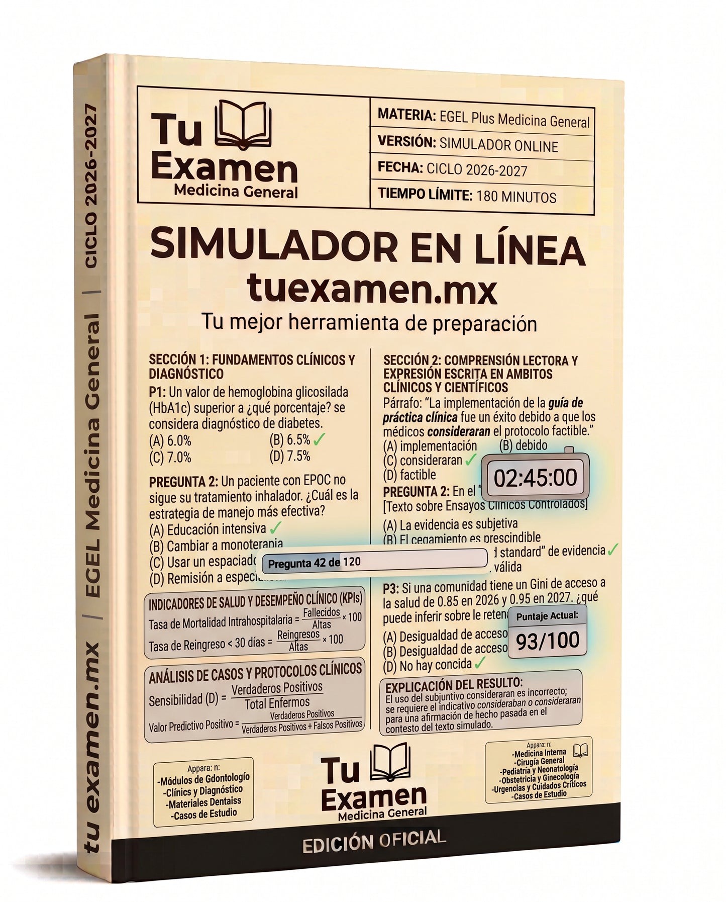 Simulador Ceneval EGEL Medicina General
