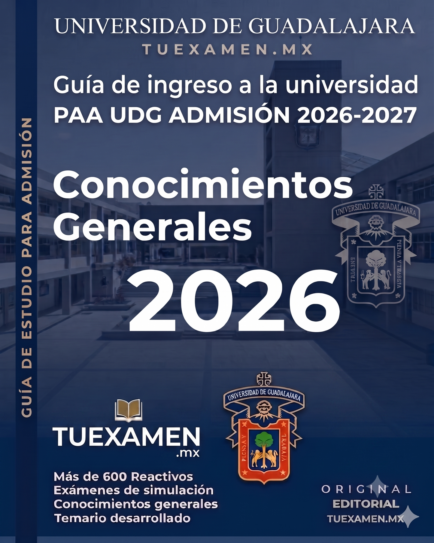 Guía de estudios PAA UDG Licenciatura, ingeniería 2026