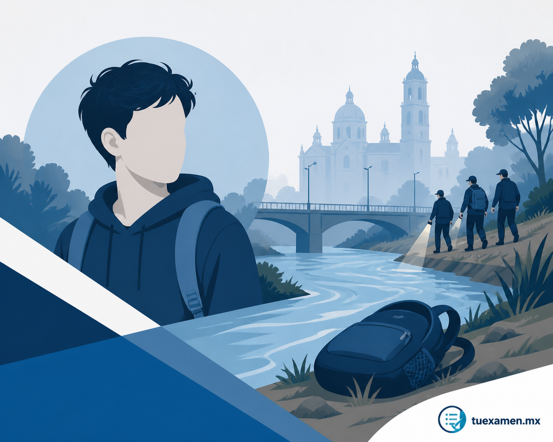 Buscan a estudiante de la BUAP desaparecido en Puebla; hallan su mochila en el río Alseseca