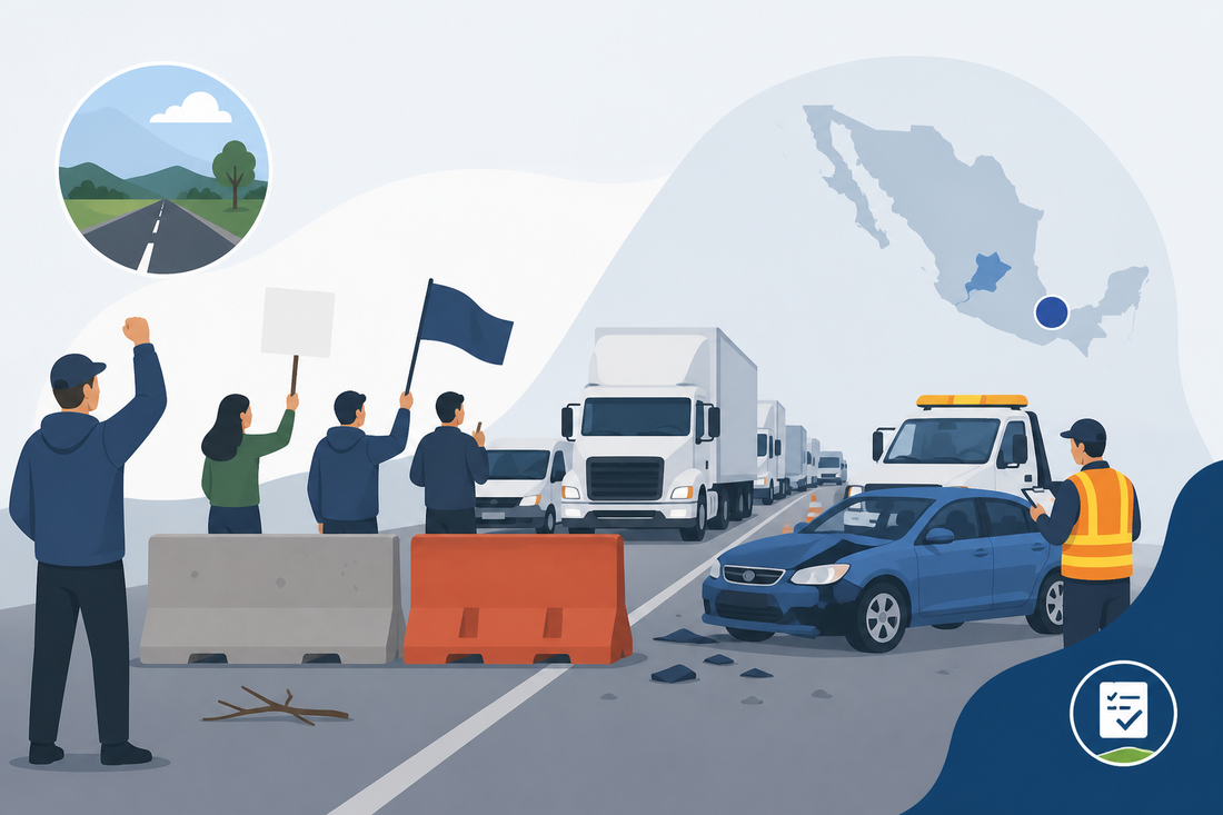 EN VIVO | Bloqueos en carreteras, accidentes y manifestaciones hoy 23 de septiembre