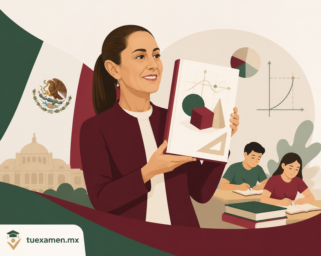 Sheinbaum anuncia un libro “especial” de matemáticas para el próximo año tras los ...