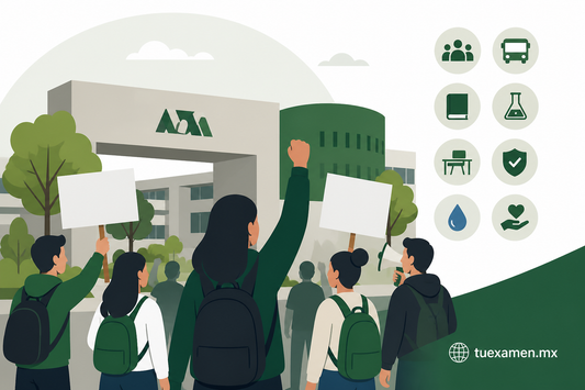 Estudiantes de la UAM Lerma amenazan con paro indefinido; exigen solución a ocho demandas