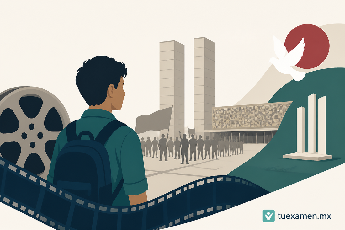 Cortometraje "Mañana yo marcho contigo" recuerda 58 años de la masacre de Tlatelolco