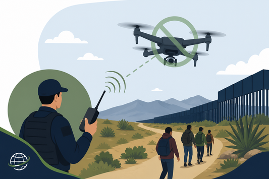 Inhiben dron empleado para vigilar rutas de tráfico de personas a EU