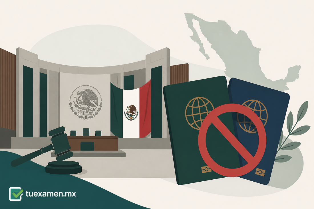 Congreso de la Unión avala restricción a la doble nacionalidad