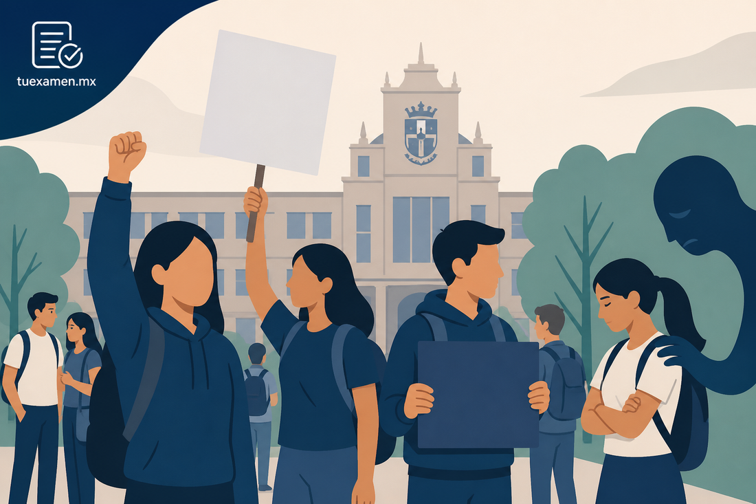 Escala protesta en preparatorias de la UdeG por casos de acoso y violencia a estudiantes