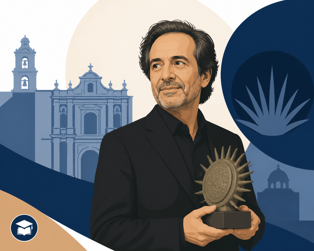 Daniel Giménez Cacho recibe el Premio Peyote de la UASLP