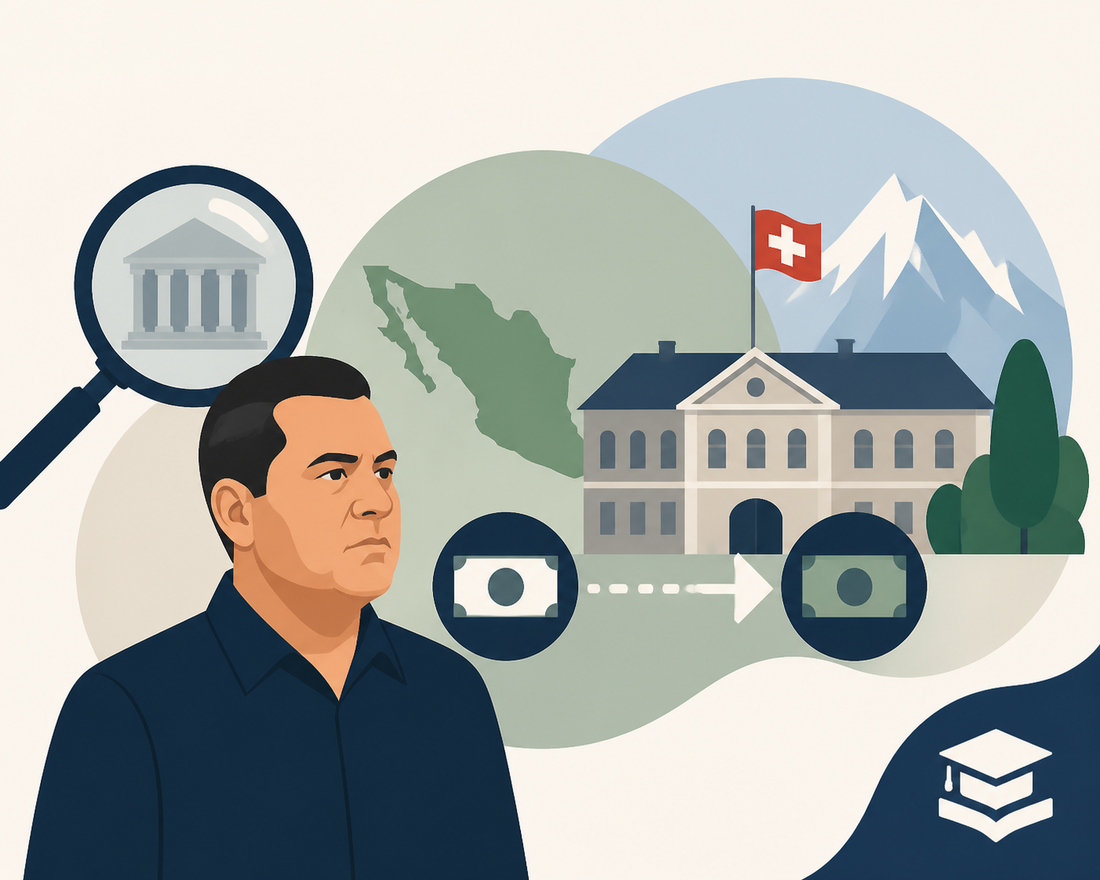 UIF rastreó transferencias de Amilcar Olán a escuela suiza por 1.5 mdp