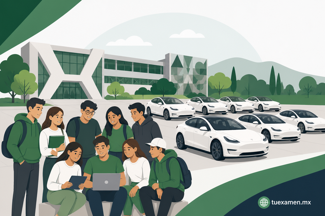 Nueve estudiantes y ocho Tesla más en la UAM