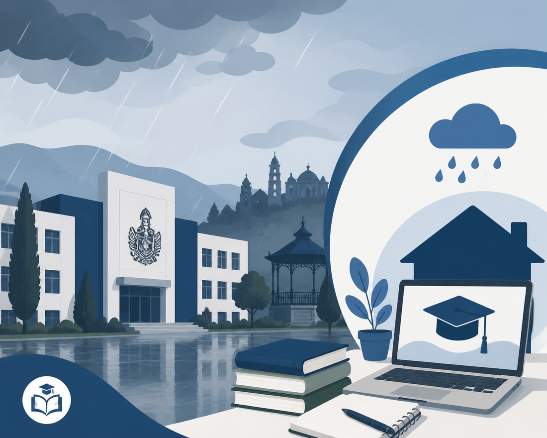 BUAP suspende clases presenciales en Teziutlán, Tlatlauquitepec y Libres por lluvias