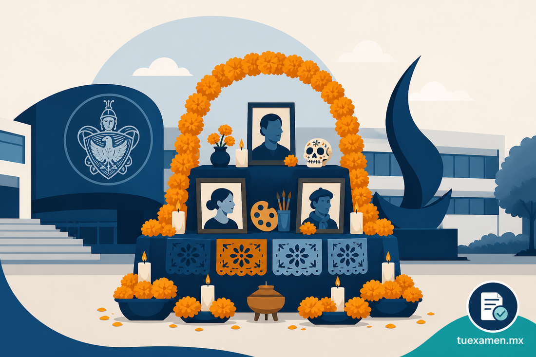 BUAP inaugura ofrenda dedicada a artistas universitarios