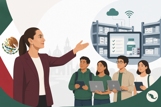 Sheinbaum convocará a jóvenes mexicanos para digitalizar almacenes de medicamentos