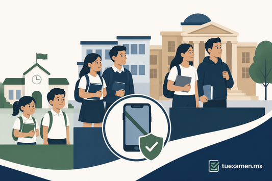 Desde Primaria Hasta Universidad : Así se Regulará el Uso de Celulares en Escuelas de México