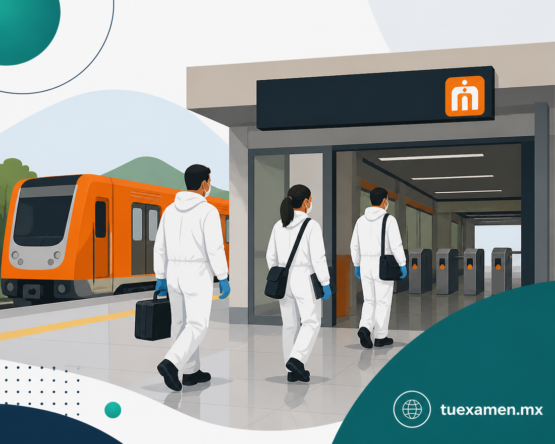 Servicios periciales ingresaron a la estación del Metro UAM -I, alcaldía Iztapalapa, para ...