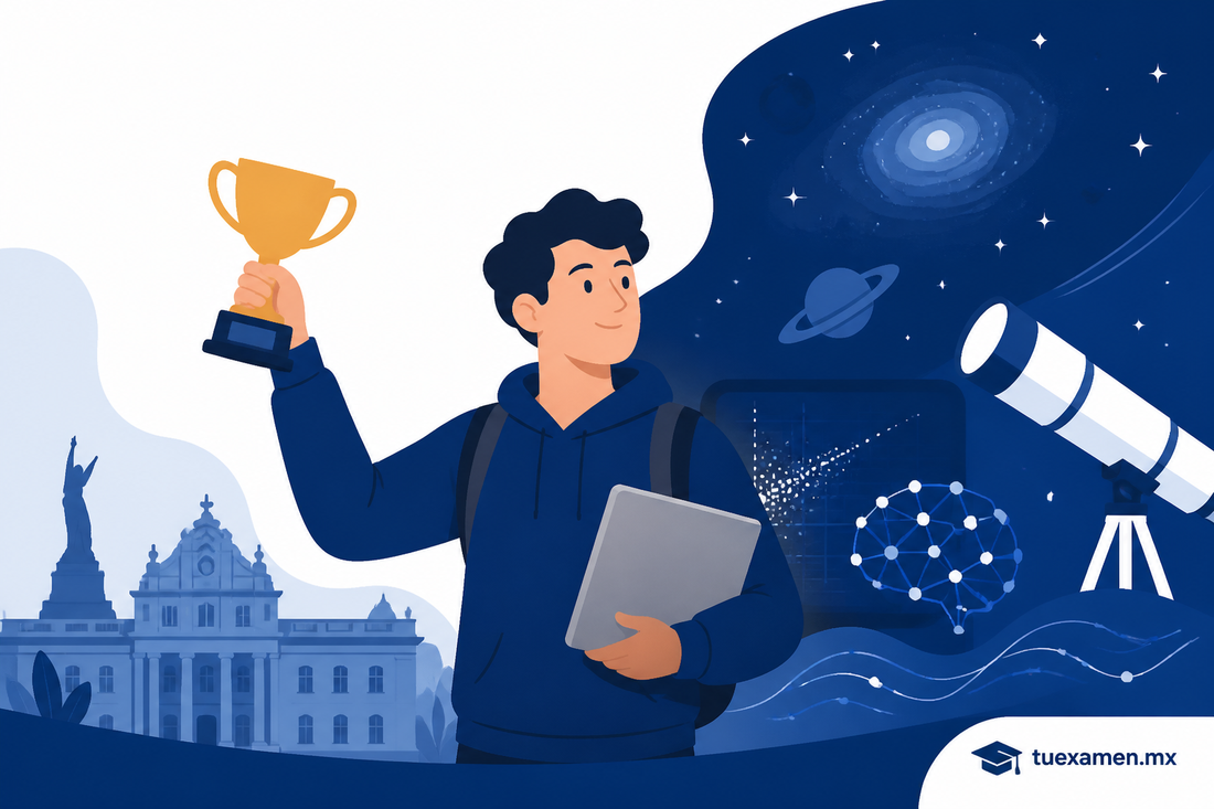 Estudiante de la UASLP gana hackathon de datos astronómicos con IA