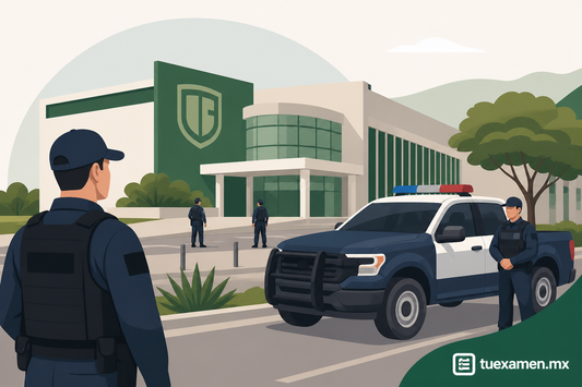 Desplegaron operativo de seguridad en CUES de la UABC