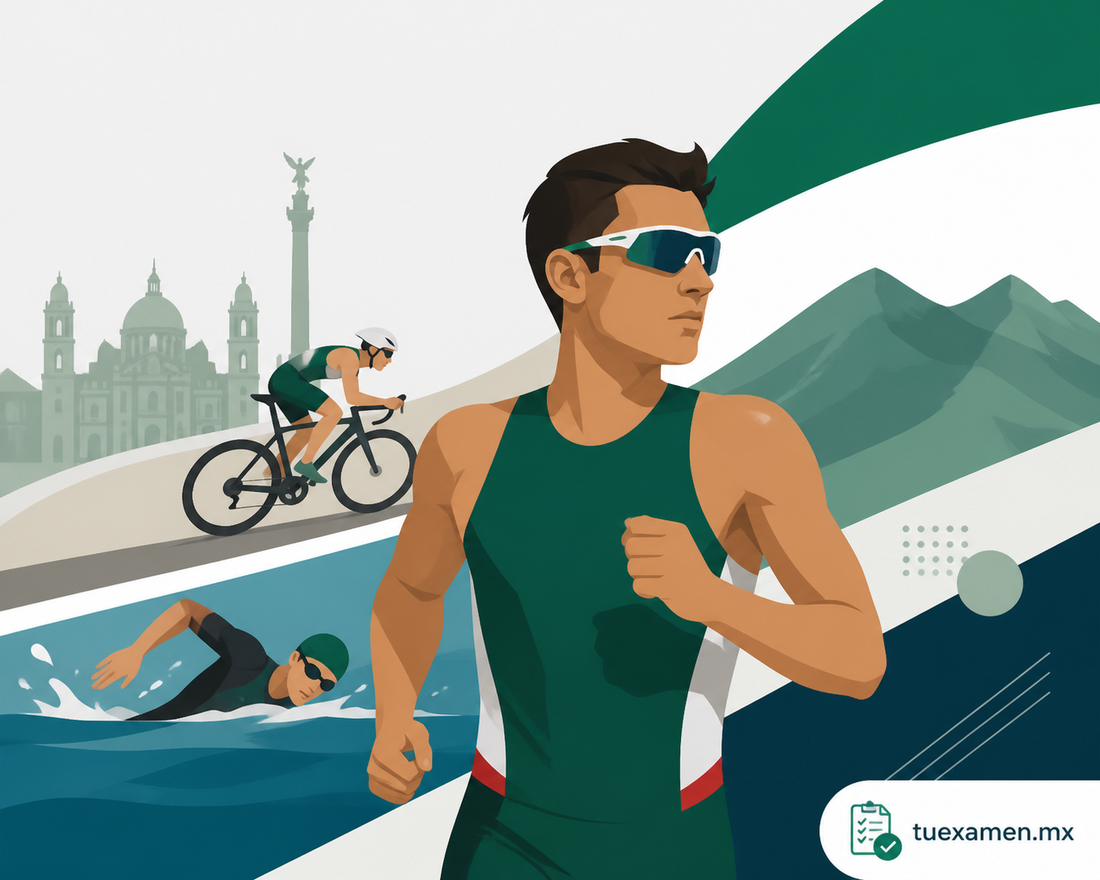 Benito Orozco consigue boleto a su tercer Mundial de Triatlón