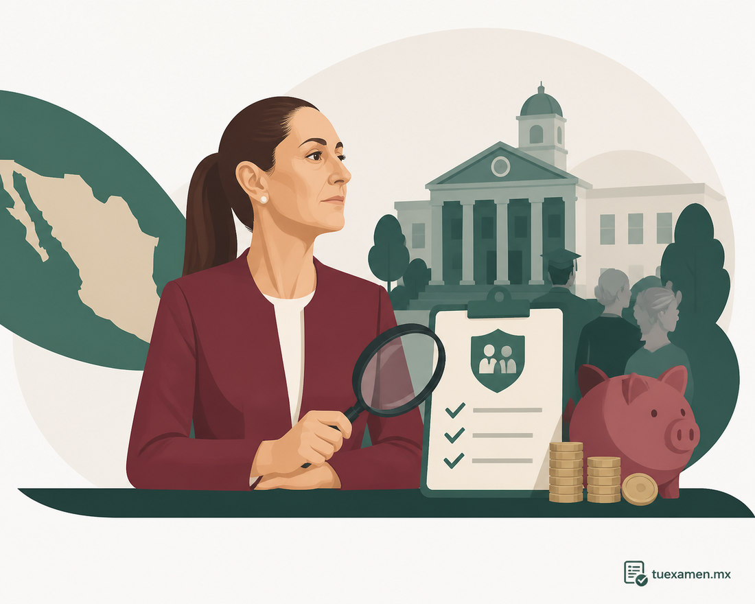 Sheinbaum informa que se "está revisando" al sistema de pensiones de universidades ...