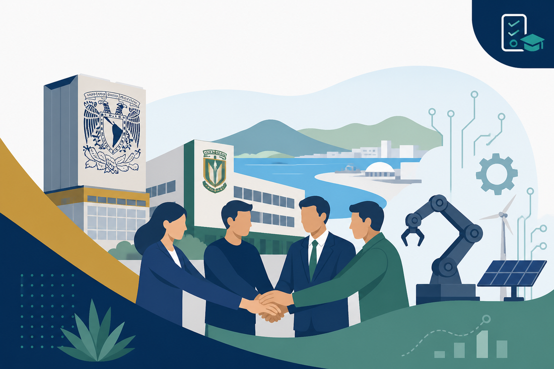 Alianza estratégica entre UNAM, UABC, empresarios y gobierno federal para impulsar la tecnología e innovación en Ensenada