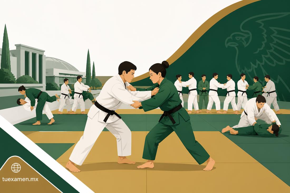 UAEMéx prepara a 20 judokas para las competencias de fin de año
