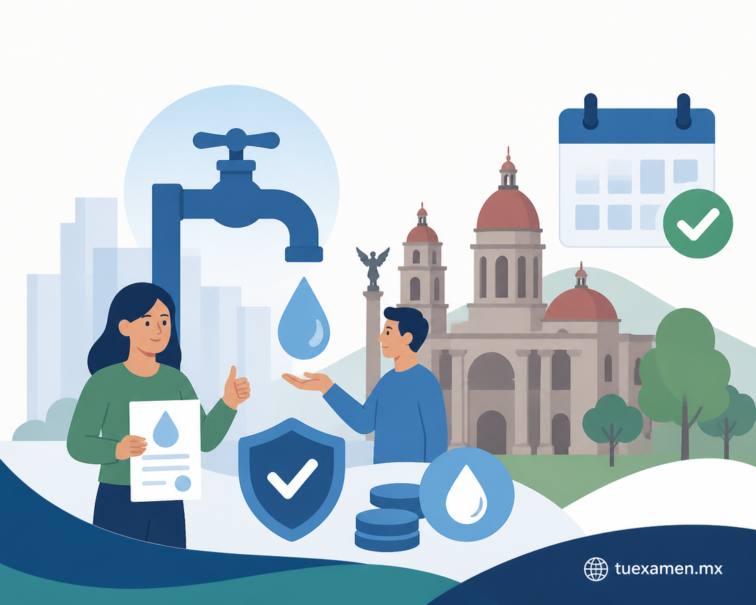 Municipios | Toluca amplía beneficios fiscales en agua potable hasta diciembre
