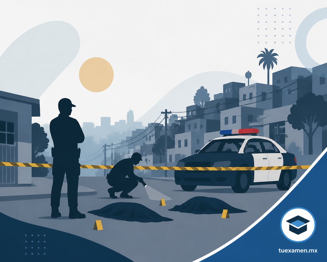 Doble homicidio en la colonia Mariano Matamoros en Tijuana