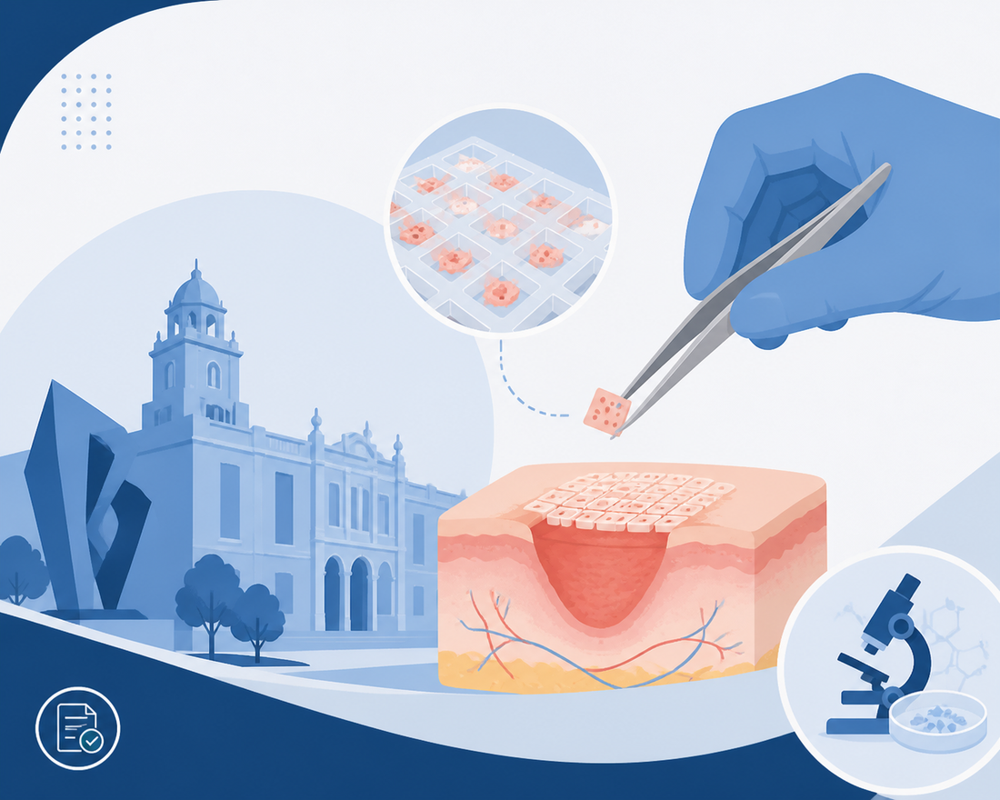 Desarrolla UASLP sistema de microinjertos para favorecer la regeneración de heridas por ...