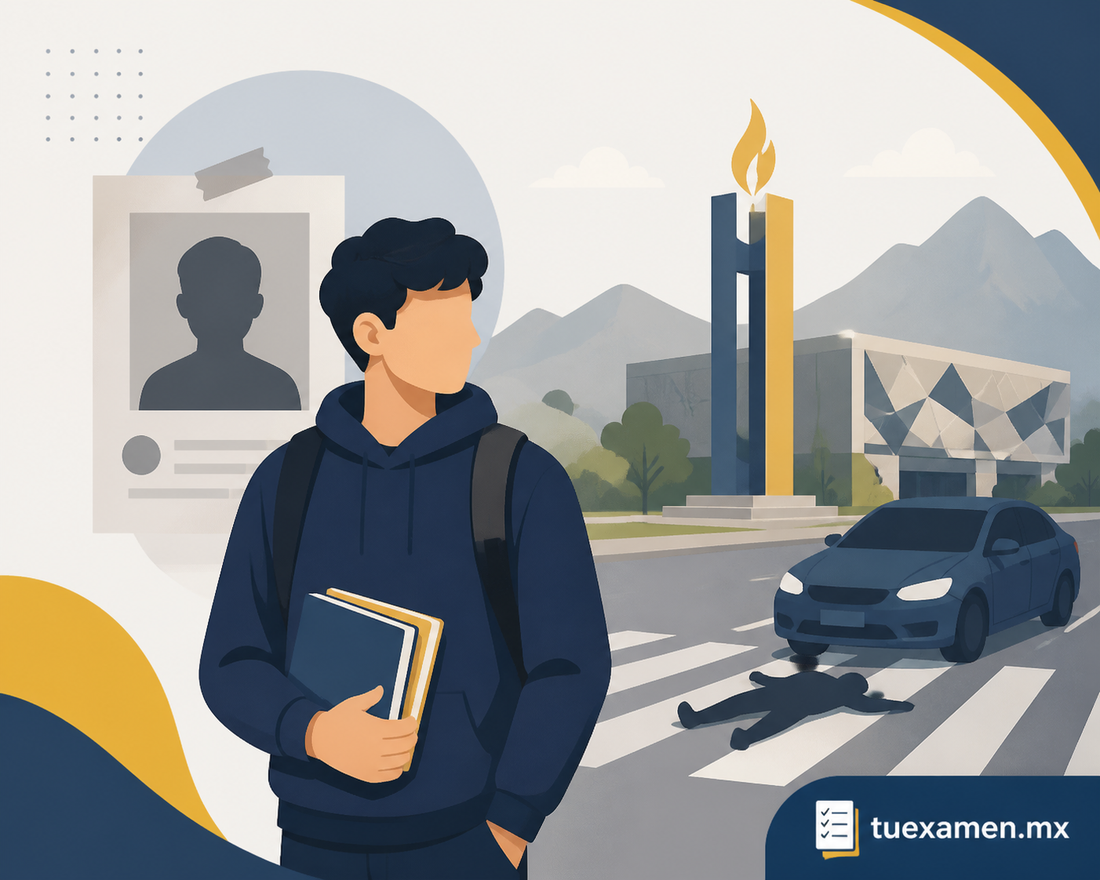 Estudiante de la UANL muere atropellado; tenía reporte de búsqueda en Santa Catarina