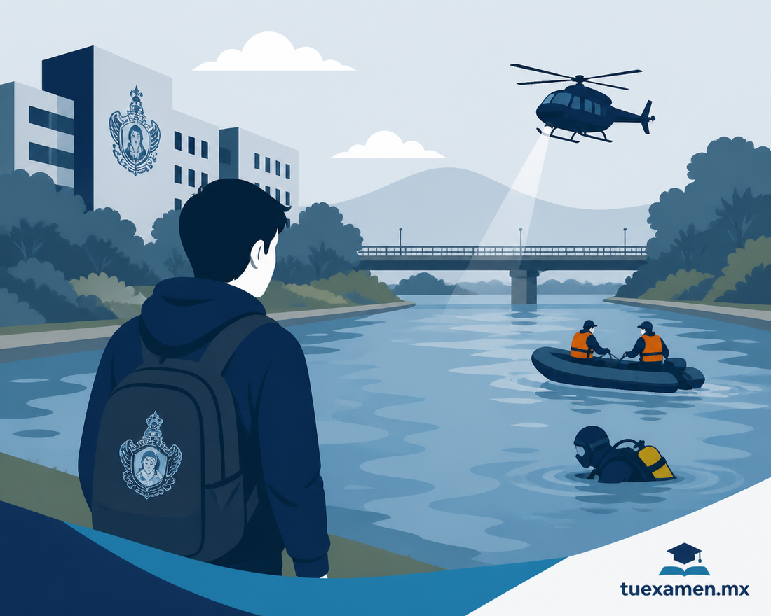 Intensifican búsqueda de estudiante de la BUAP en el río Alseseca