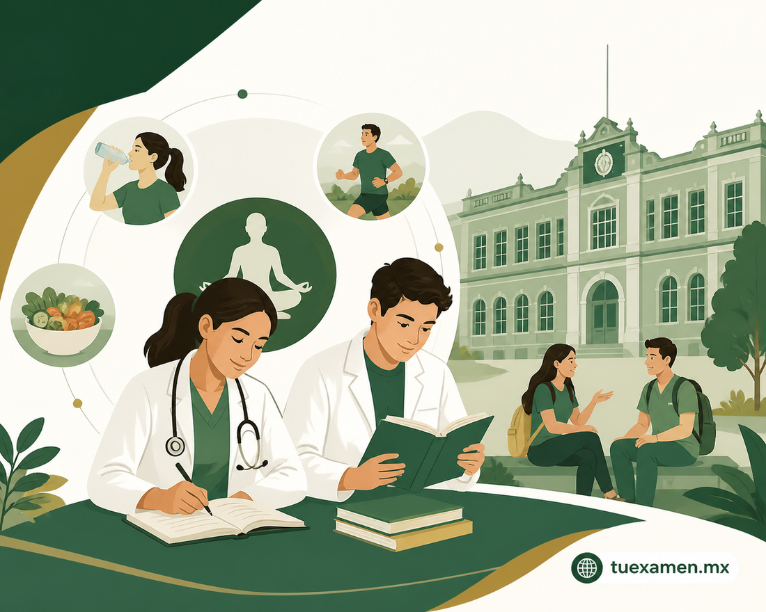 Analiza UAEMéx hábitos de salud y bienestar de estudiantes de Medicina