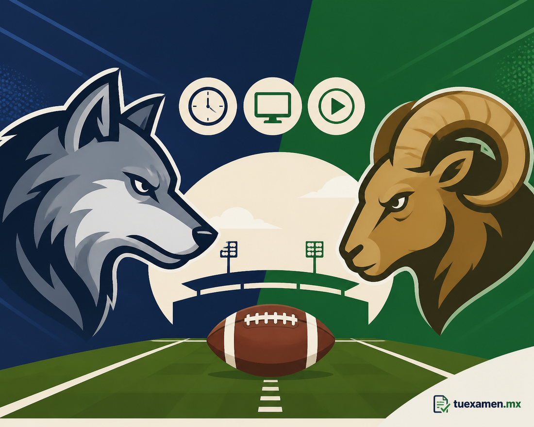 Lobos UAdeC vs Cimarrones UABC: horario y dónde ver el duelo de ONEFA