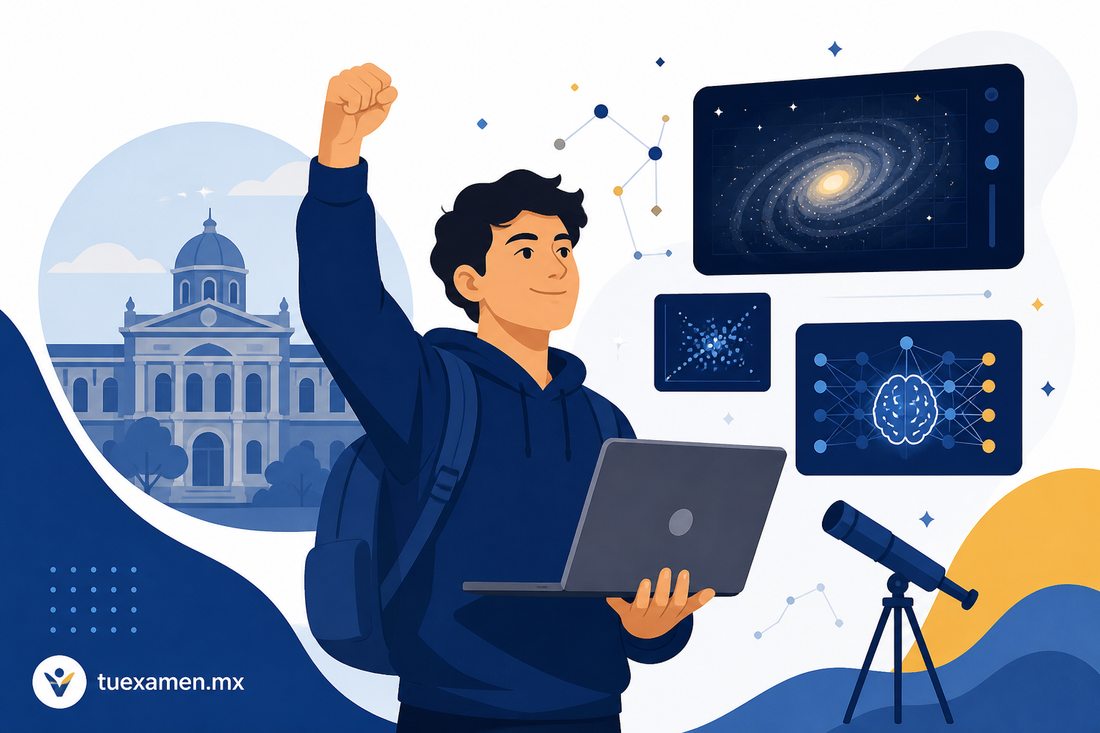Estudiante de la UASLP gana 'hackathon' de datos astronómicos con 'IA'