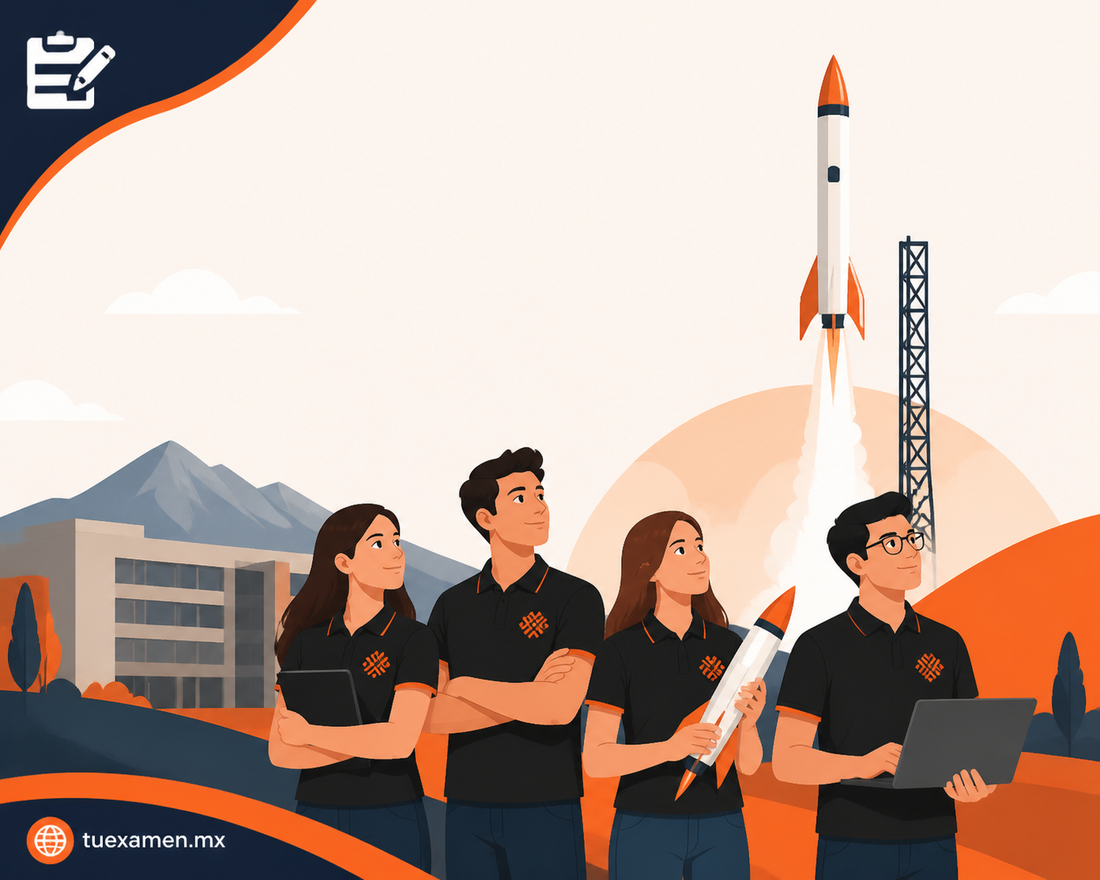 Brillan estudiantes Anáhuac Puebla en desafío de cohetería aeroespacial