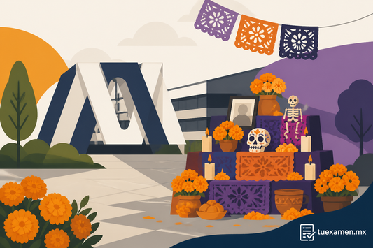 TRADICIÓN Y COLOR LA UAM SE ADORNA DE ALTARES DE MUERTOS