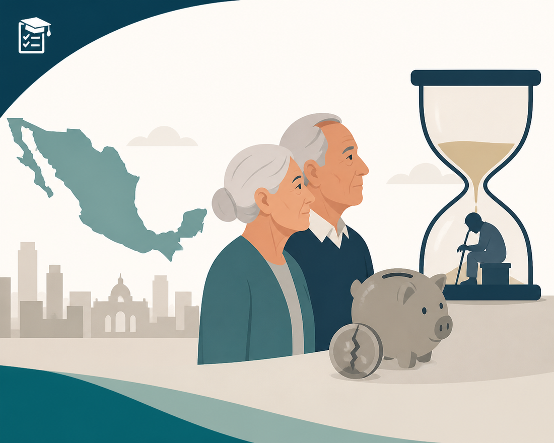 Envejecimiento acelerado en México es un reto a contratiempo sin pensiones: especialista