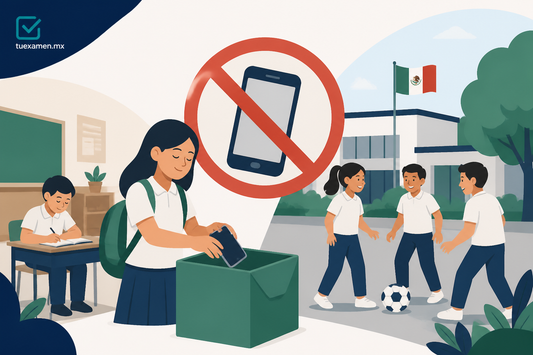 Adiós al celular en clases y recreo: escuelas de México restringirán su uso desde noviembre