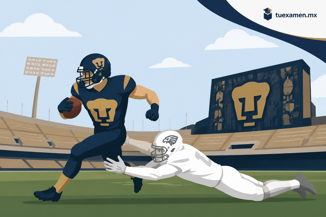 Pumas gana 24-6 a las Águilas Blancas en el estadio Olímpico Universitario