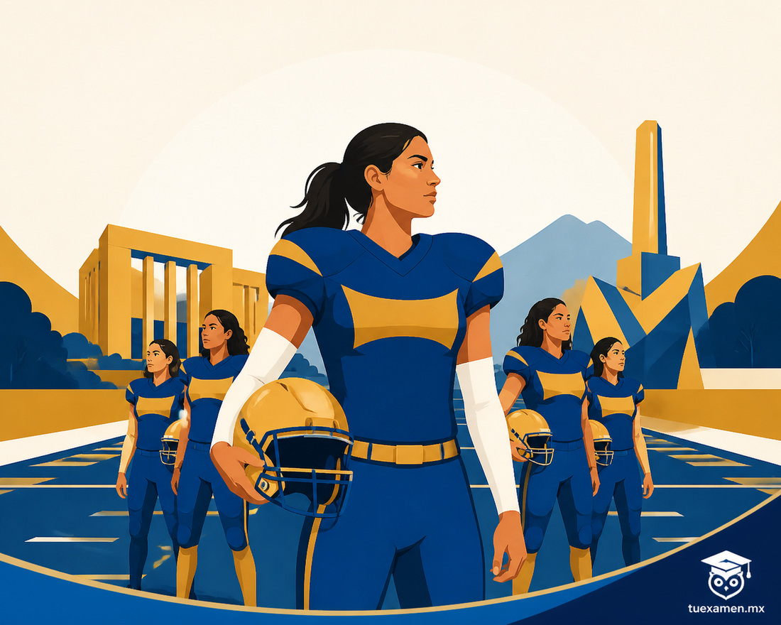 Vive Auténticos Tigres Femenil Tackle histórico debut con equipos representativos de la UANL