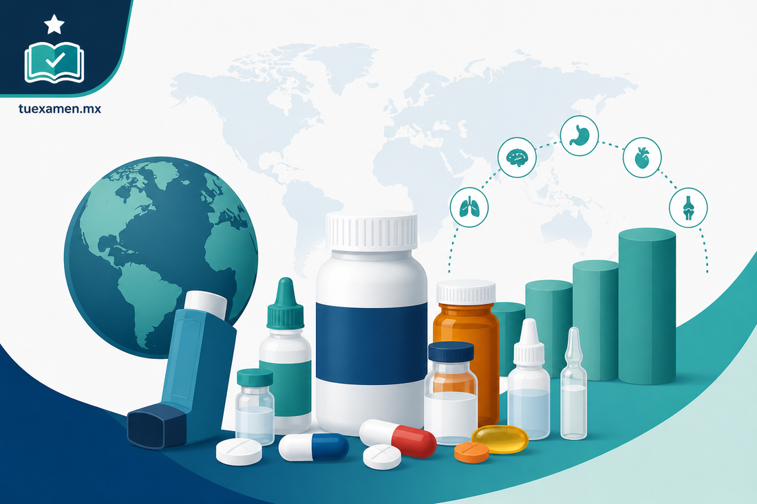 Los 10 medicamentos más vendidos en el mundo del 2026