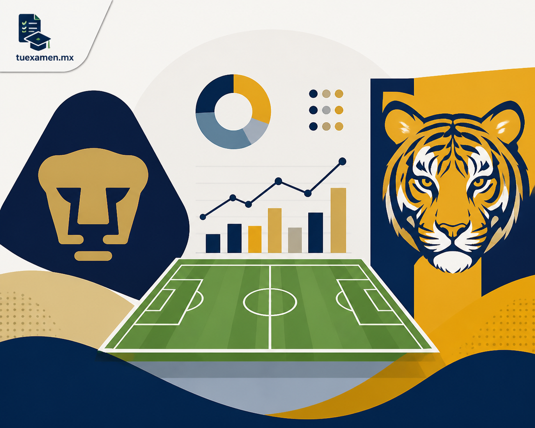 Posiciones de Pumas vs Tigres: Estadísticas, horarios y dónde ver