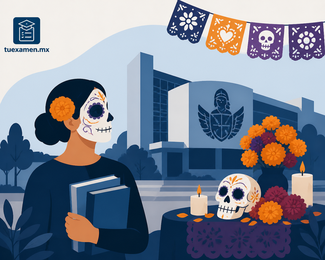 Universidad para Adultos BUAP celebra Día de Muertos