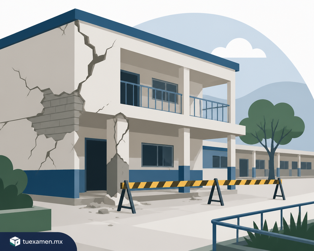 Daños estructurales mantendrán inoperante una escuela en Tonalá hasta enero