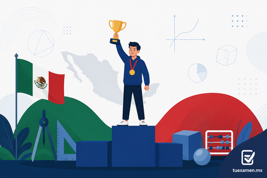 Sube al podio nacional con Olimpiada de Matemáticas