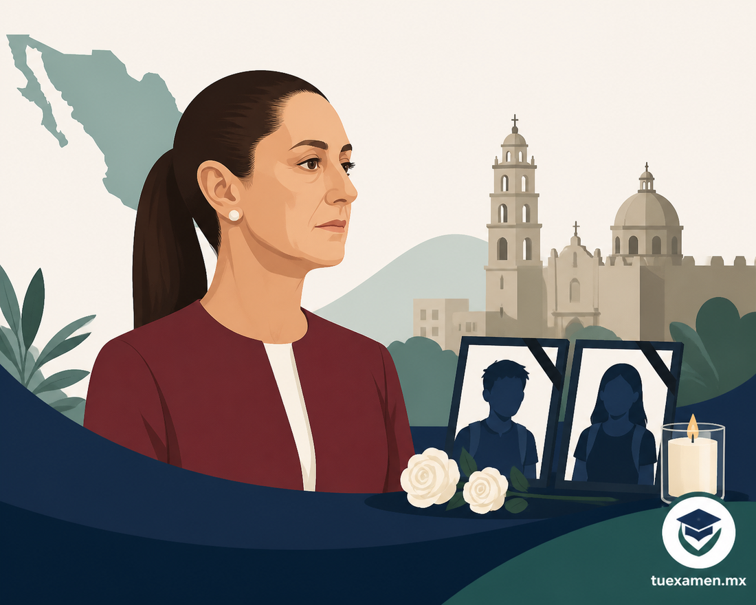 Sheinbaum lamenta asesinato de dos estudiantes en Cuernavaca
