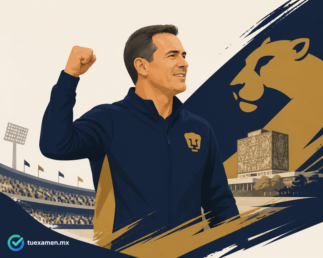 César Belmonte, feliz de ganar su primer Clásico al frente de Pumas CU