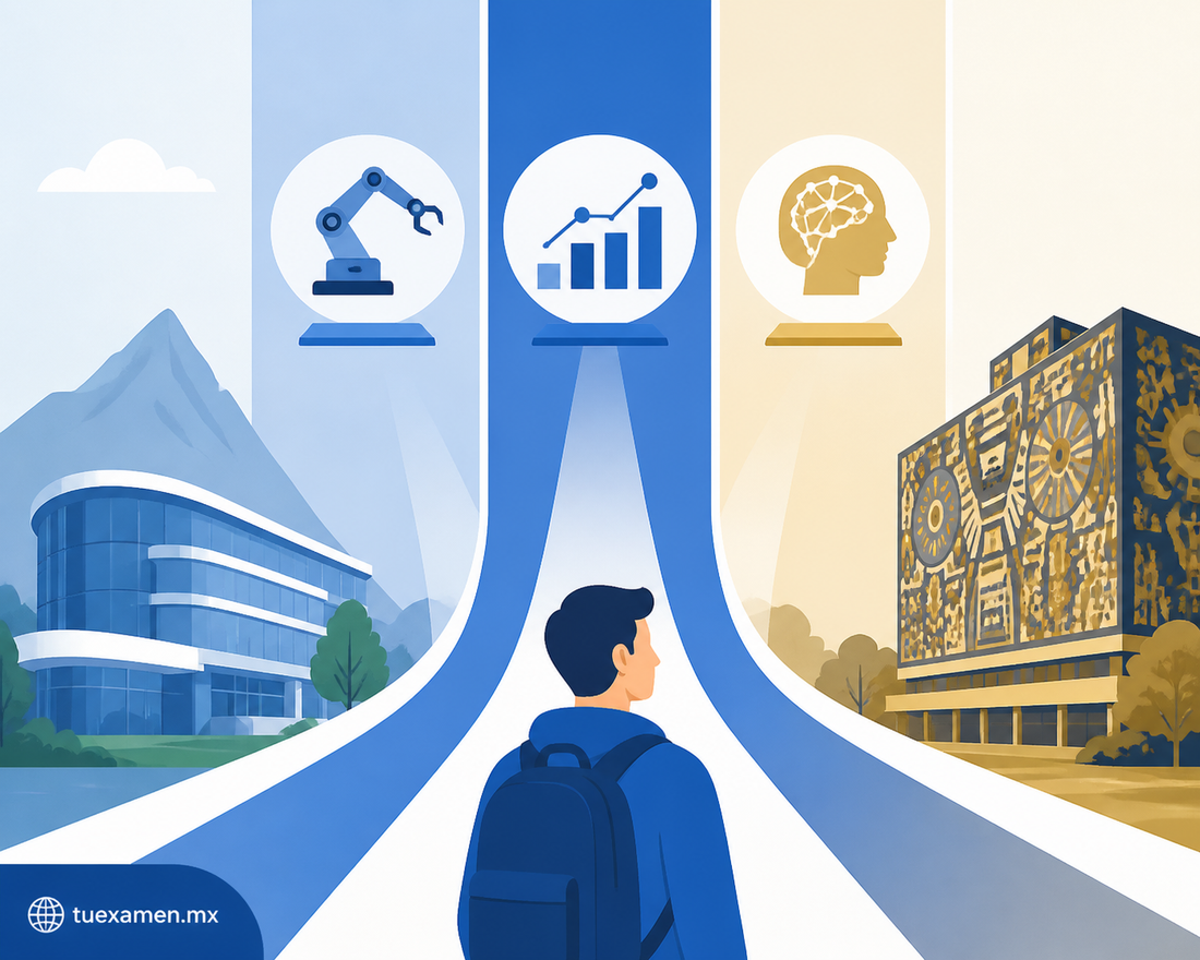 Las 3 carreras donde el Tec de Monterrey ya es mejor que la UNAM en Latinoamérica
