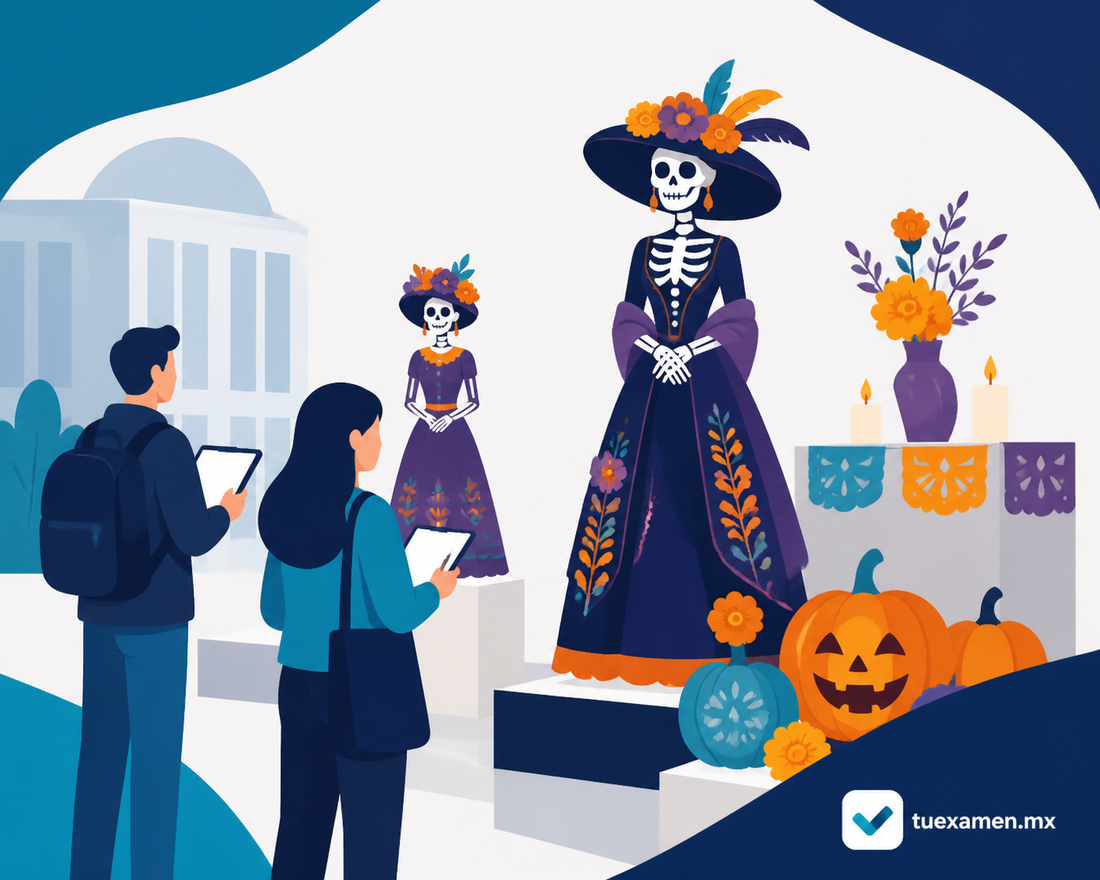 Universidad para Adultos de la BUAP celebra Día de Muertos con exposición de catrinas y calabazas | Municipios Puebla | Noticias del estado de Puebla